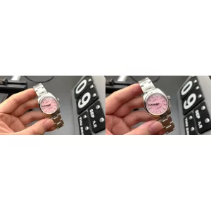 AAAAA Rolex Oyster Perpetual 124300 Replica - Pink Dial