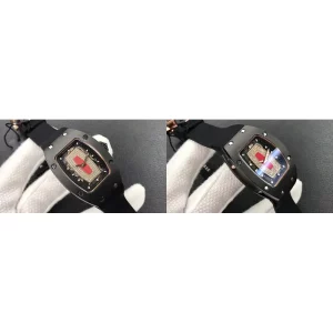 AAAAA Richard Mille RM 07-01 Replica - Black Ceramic Case & Diamond Bezel