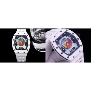 AAAAA Richard Mille RM 52-05 Replica Super Clone - White Case & Skeleton