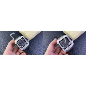 AAAAA Hublot Square Bang Unico 821.NX.0170.RX Replica - Titanium Case & Rubber Strap
