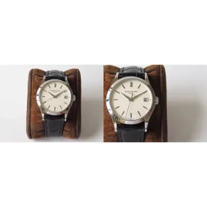Best Patek Philippe Calatrava 5296G-010 Replica AAA – Ivory Dial & Leather Strap