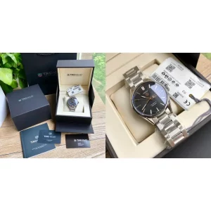AAAAA TAG Heuer Carrera WAR201C.BA0723 Replica Super Clone - Stainless Steel & Black Dial