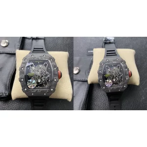 Best AAA Richard Mille RM 35-02 Replica Swiss – Carbon Fiber Case & Skeleton Dial