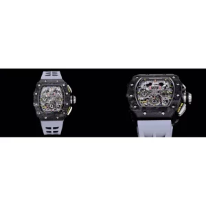 AAA Richard Mille RM 011 Replica Super Clone - Carbon Fiber Case & Skeleton Dial