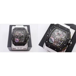 Richard Mille RM 11-03 Replica Super Clone - Carbon Fiber Case & Skeleton Dial