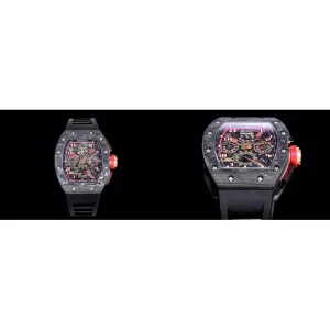 Richard Mille RM 011 Replica Swiss Super Clone - Carbon Fiber Case & Skeleton Dial