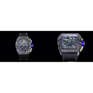 AAAAA Richard Mille RM 011 Replica Super Clone - Carbon Fiber Case & Skeleton Dial