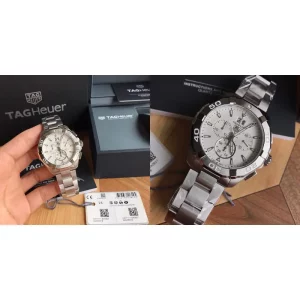 TAG Heuer Aquaracer CAY1111.BA0927 Replica Super Clone - White Dial & Stainless Steel