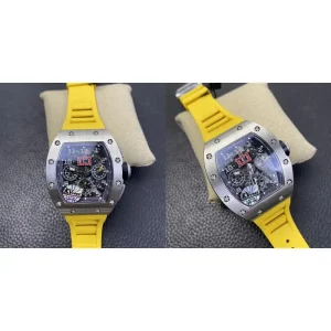 Best Richard Mille RM 11-03 Replica Swiss – Yellow & Stainless Steel