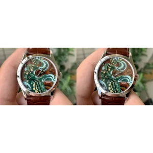 Best Patek Philippe Calatrava 5077P-103 Replica Swiss – Brown & Silver