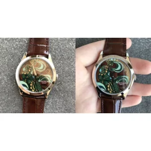 Best Patek Philippe Calatrava 5077P-103 Replica Super Clone - Hand-painted Dial