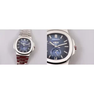 AAA Super Clone Patek Philippe Nautilus 5726/1A-014 Replica - Blue Dial & Stainless Steel