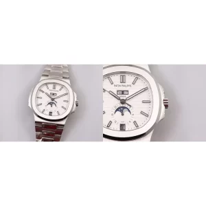 Patek Philippe Nautilus 5726/1A-010 Replica Super Clone – White Dial & Stainless Steel