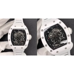 AAA Richard Mille RM 055 Replica Best Swiss – Black Skeleton Dial