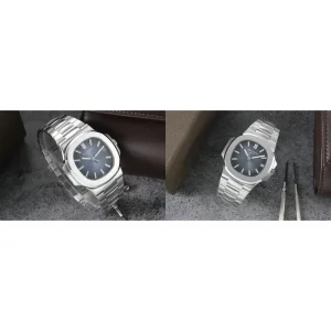 Super Clone Patek Philippe Nautilus 5711/1A-010 Replica - Slate Gray & Stainless Steel