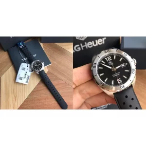 Best TAG Heuer F1 WAZ2113.FT8023 Replica AAA – Black Dial & Rose Gold Case