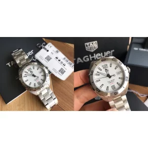 TAG Heuer F1 WAZ1111.BA0875 Replica Super Clone - White Dial & Stainless Steel
