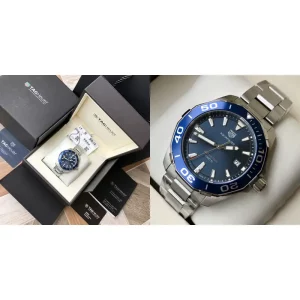 AAA TAG Heuer Aquaracer WAY131C.BA0746 Replica Fake - Blue Dial & Stainless Steel