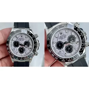 Best Rolex Daytona 126655 Replica Swiss - Mercelain Dial & Stainless Steel Case