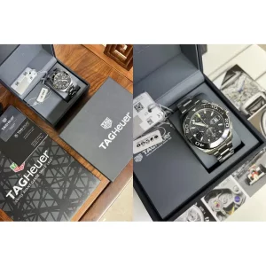AAA TAG Heuer Aquaracer CAY211A.BA0927 Replica - Stainless Steel & Black Dial