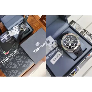 Swiss TAG Heuer F1 CAZ2010.FT8024 Replica – Black Dial & Rubber Strap
