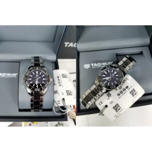 Fake TAG Heuer Aquaracer WAY131A.BA0913 Replica – Black Dial & Stainless Steel