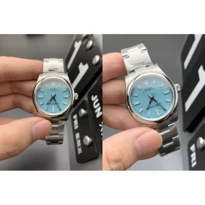 AAA Rolex Oyster Perpetual 124300 Replica Super Clone – Blue Dial