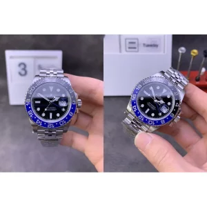 AAA Rolex GMT-Master II 126710BLNR Replica – Black & Blue Ceramic Bezel