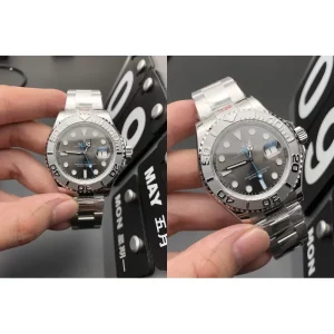 Best Rolex Yacht-Master 268622 Replica Swiss - Grey Dial Stainless Steel
