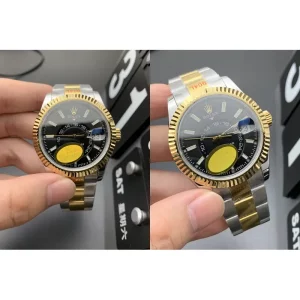 AAAAA Rolex Sky-Dweller M326933-0009 Replica – Gold & Steel Two Tone