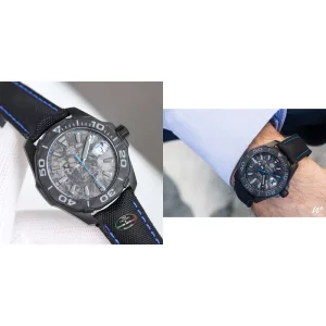 Best TAG Heuer Aquaracer WBD218C.FC6447 Replica Super Clone – Black Dial & Rubber Strap