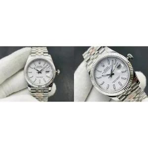 AAA Rolex Datejust 126334 Super Clone - Stainless Steel & White Dial