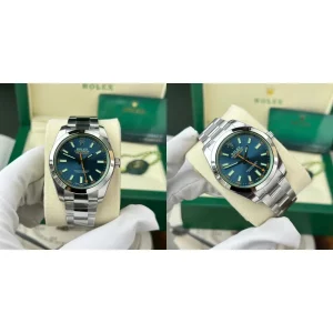 Best Rolex Milgauss m116400gv Replica Super Clone - Blue Dial & Stainless Steel