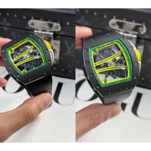 Best Richard Mille RM 61-01 Replica Super Clone - Skeleton Dial & Carbon Fiber Case