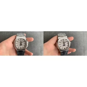 Patek Philippe Nautilus 5726/1A-010 Replica Swiss Super Clone - White Moonphase & Stainless Steel
