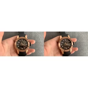 AAAAA Richard Mille RM 63-01 Replica Super Clone – Rose Gold Case & Black Rubber Strap