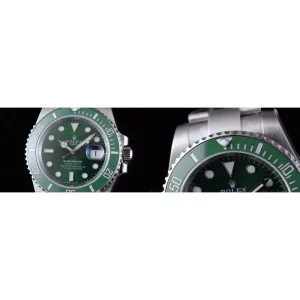 AAA Rolex Submariner 116610LV Replica Super Clone - Green Dial & Bezel