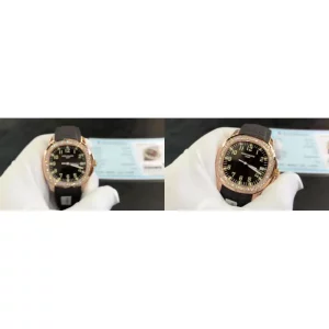 AAA Patek Philippe Nautilus 5167/300R-010 Replica Super Clone - Rose Gold Dial