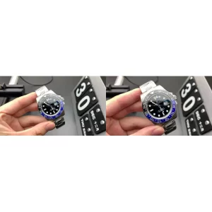 Rolex GMT-Master 116710BLNR Replica Swiss - Black & Stainless Steel