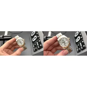 Rolex Datejust 279171NG Replica Super Clone - Mother-of-Pearl Dial & Gold/Stainless Steel