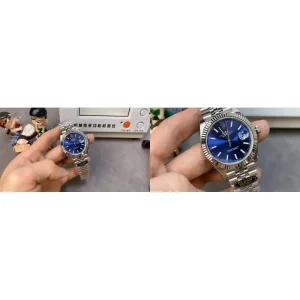 AAA Rolex Datejust m126334-0002 Replica Swiss - Blue Dial & Stainless Steel