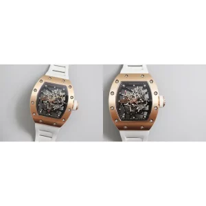 Richard Mille RM 035 Replica Best Super Clone – Rose Gold Case & Skeleton Dial