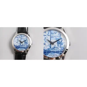 AAA Swiss Patek Philippe Calatrava 5089G-062 Replica – White Gold Case & Enamel Dial
