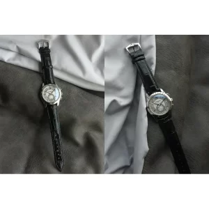 Best Patek Philippe Complications 5205G-001 Replica AAA – Silver/White Dial & Leather Strap