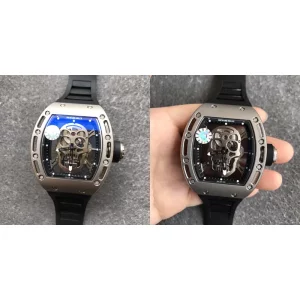 AAAAA Richard Mille RM 052 Replica Super Clone – Titanium Case & Rubber Strap