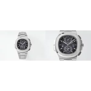 AAA Patek Philippe Nautilus 5990/1A Replica Best - Stainless Steel & Black Dial