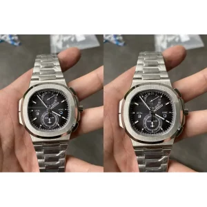 AAA Patek Philippe Nautilus 5990/1A Replica Swiss - Stainless Steel & Black Dial