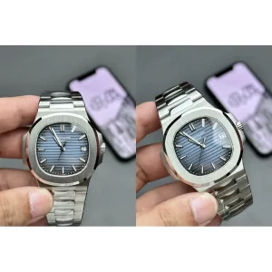 Patek Philippe Nautilus 5711/1A-010 Replica Swiss AAA - Blue Dial & Stainless Steel Case