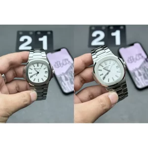 AAA Patek Philippe Nautilus 5711/1A-011 Replica Swiss - Stainless Steel & White Dial