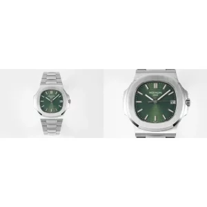 Swiss Patek Philippe Nautilus 5711/1A-014 Replica Super Clone - Green Dial & Stainless Steel Case